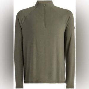G/FORE Men’s Luxe Quarter Zip Mid Layer Golf Pullover XXL Isle Green NWT